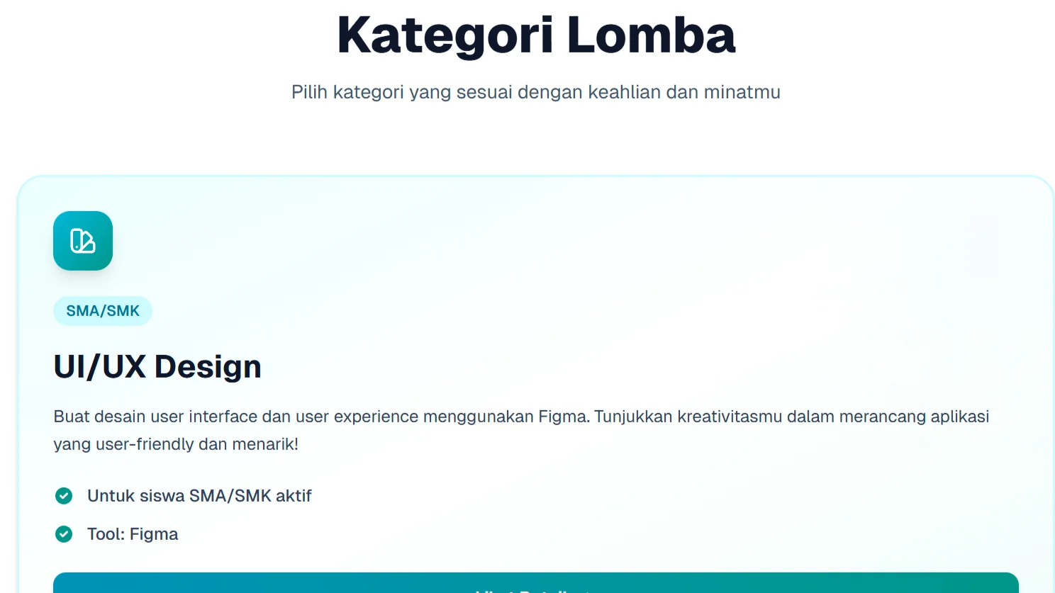 Biosfest: UI/UX category
