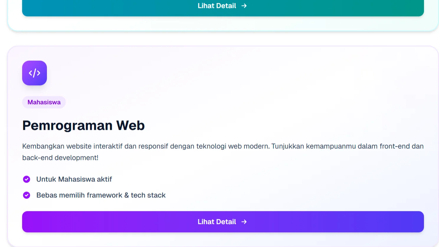 Biosfest: Web Dev category
