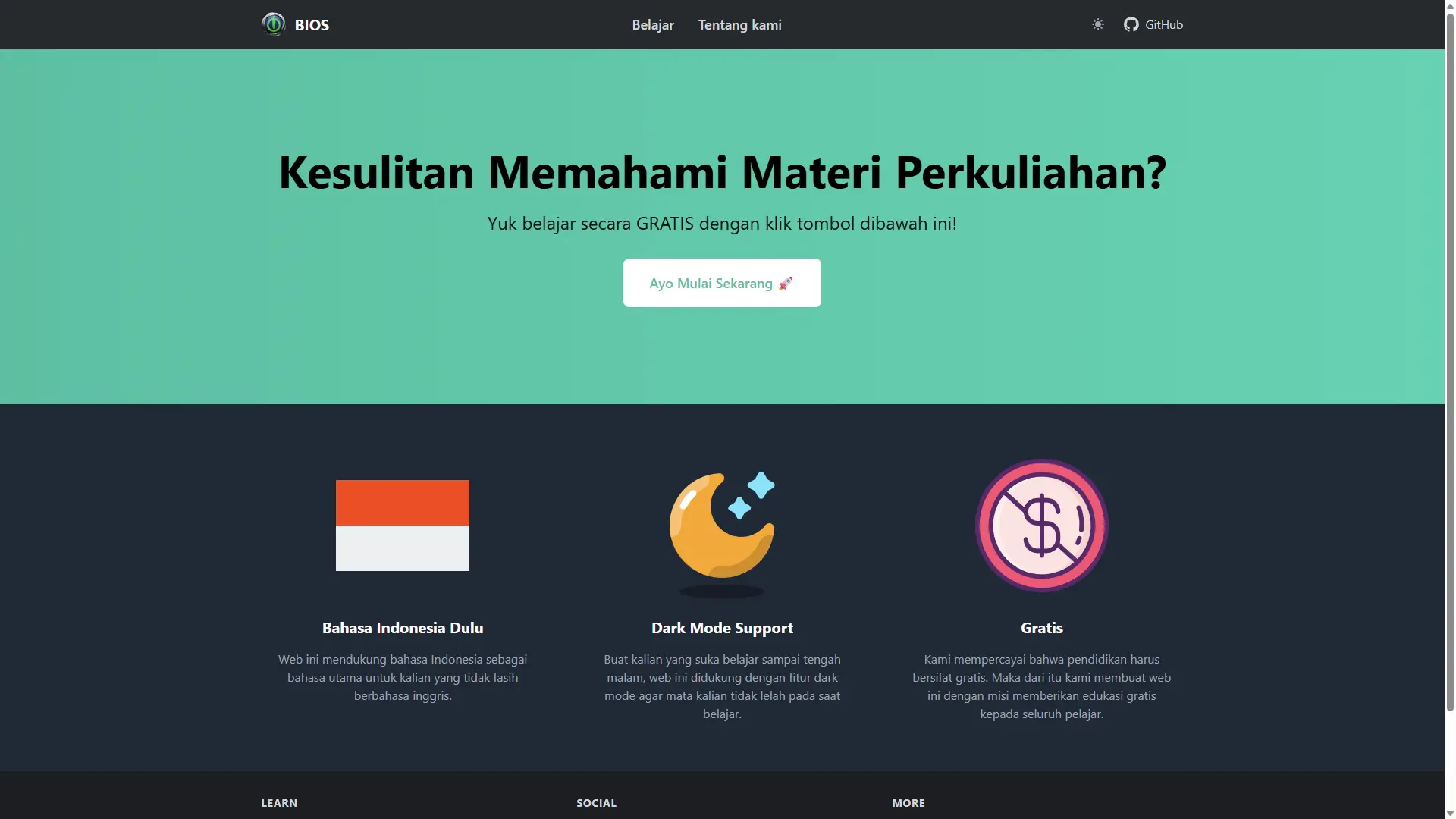 Hima BIOS screenshot 1