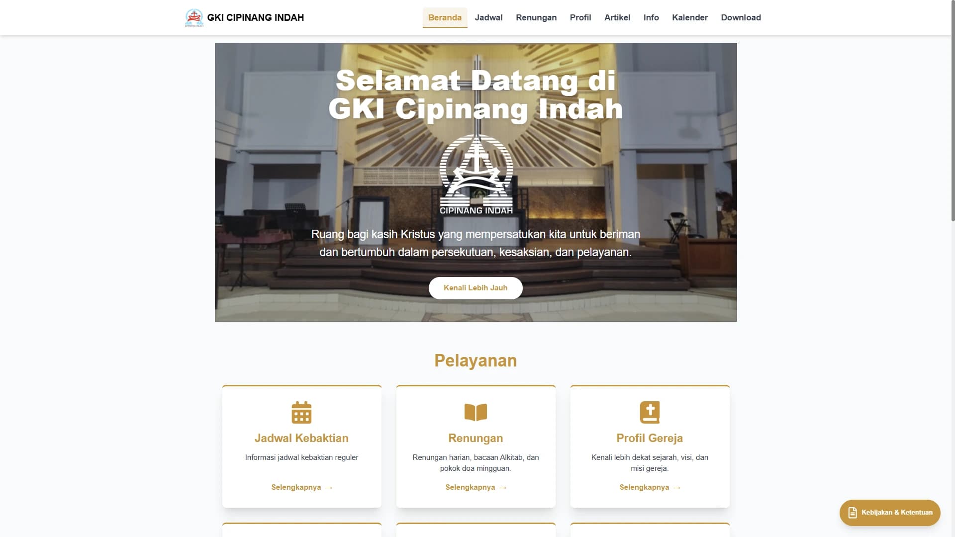 GKI Cipinang Indah screenshot 1